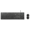 COMBO TECLADO RATON AKM622ES TARGUS CON CABLE USB
