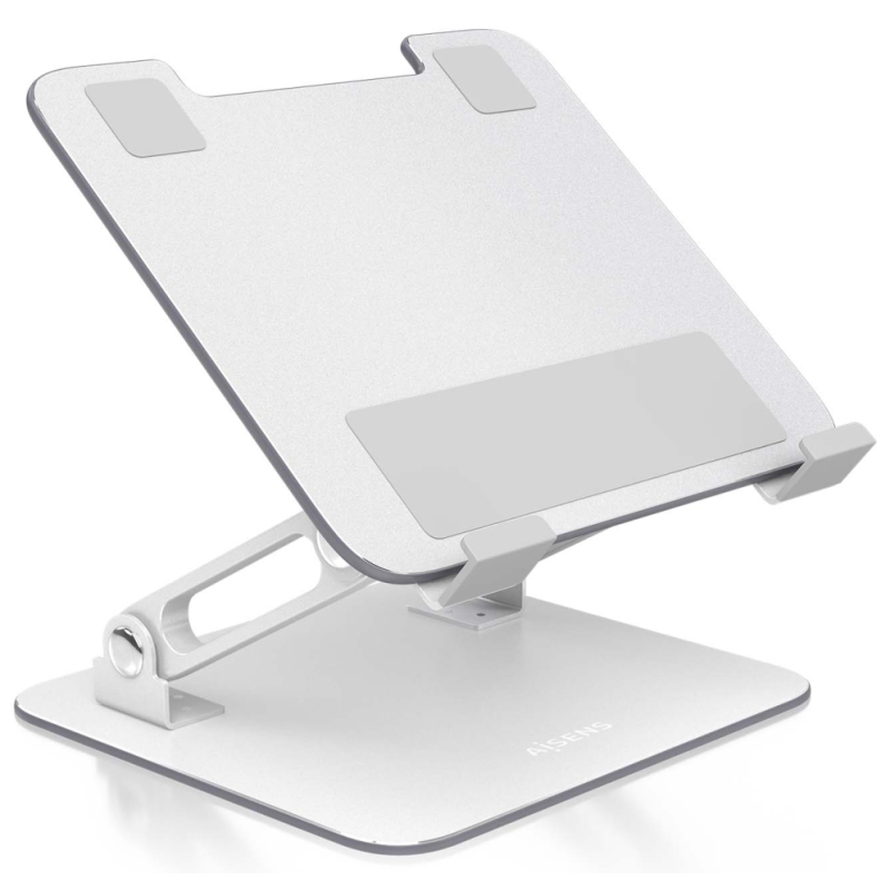 SOPORTE SOBREMESA AISENS AJUSTABLE PORTATIL TABLET 7 13 PLATA