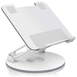 SOPORTE SOBREMESA AISENS AJUSTABLE GIRATORIO PORTATIL TABLET 7 13 PLATA