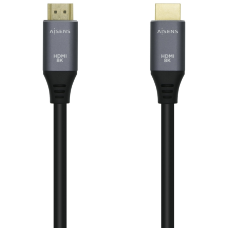 CABLE HDMI AISENS V21 ULTRA ALTA VELOCIDAD 8K60HZ M M 30M GRIS