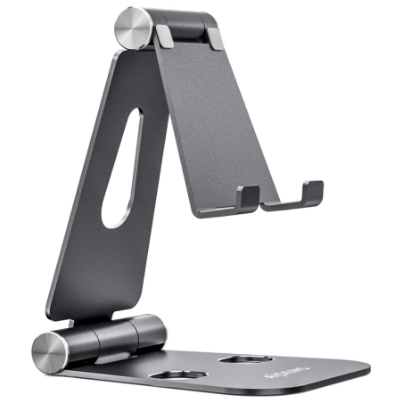 SOPORTE AISENS SOBREMESA XL AJUSTABLE 2 PIVOTES MOVIL TABLET