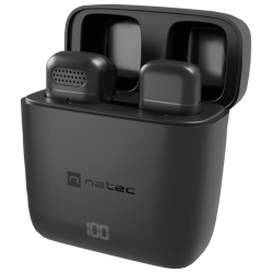 MICROFONO PARA SMARTPHONE NATEC HOPPER LAVALIER WIRELESS USB C