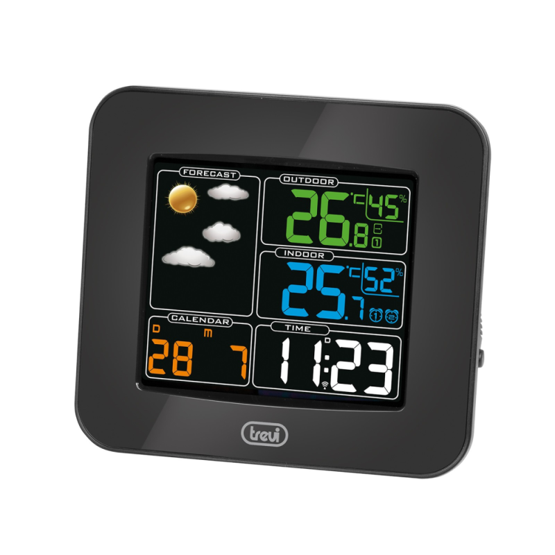 ESTACION METEOROLOGICA TREVI ME 3165 RC PANTALLA A COLOR