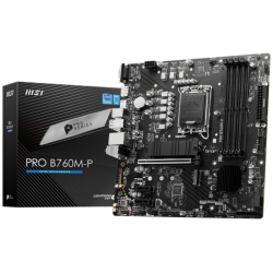 PLACA BASE MSI PRO B760M P 1700 MATX 4XDDR5