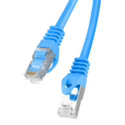 CABLE RED LANBERG LATIGUILLO CAT6 FTP 1M AZUL FLUKE PASSED