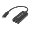ADAPTADOR USB LANBERG USB C M 31 A DISPLAYPORT H 15CM NEGRO