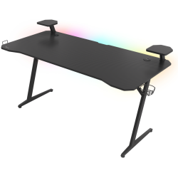MESA GAMING GENESIS HOLM 510 RGB NEGRO CARBONO 160X75 CM