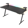 MESA GAMING GENESIS HOLM 510 RGB NEGRO CARBONO 160X75 CM