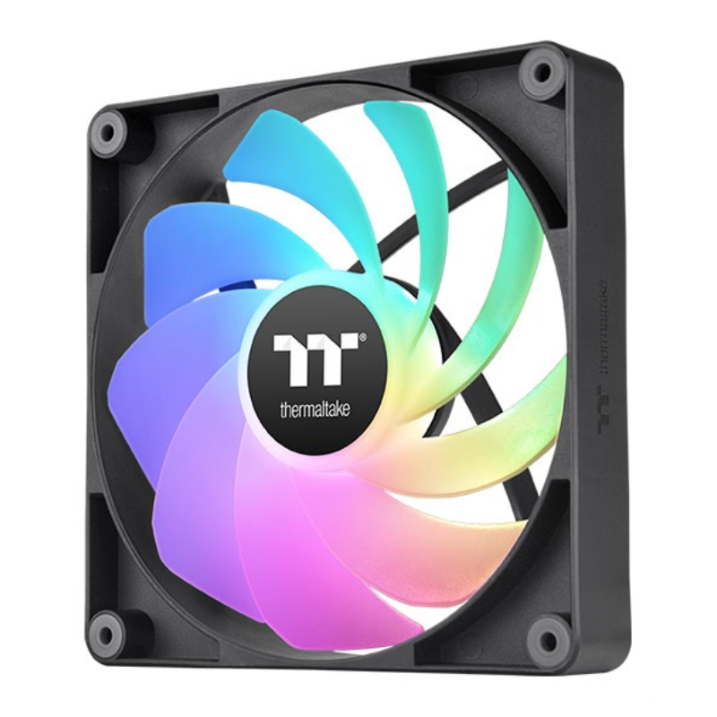 VENTILADOR INVERSO CAJA THERMALTAKE CT120 ARGB 2XVENT NEGRO