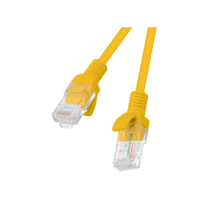 CABLE RED LANBERG LATIGUILLO CAT6 UTP 15M NARANJA FLUKE PASSED