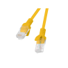 CABLE RED LANBERG LATIGUILLO CAT6 UTP 15M NARANJA FLUKE PASSED