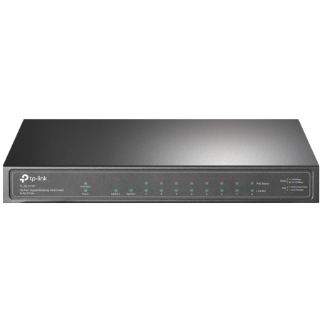 SWITCH TP LINK 10 PORT GB POE 8 PORT POE