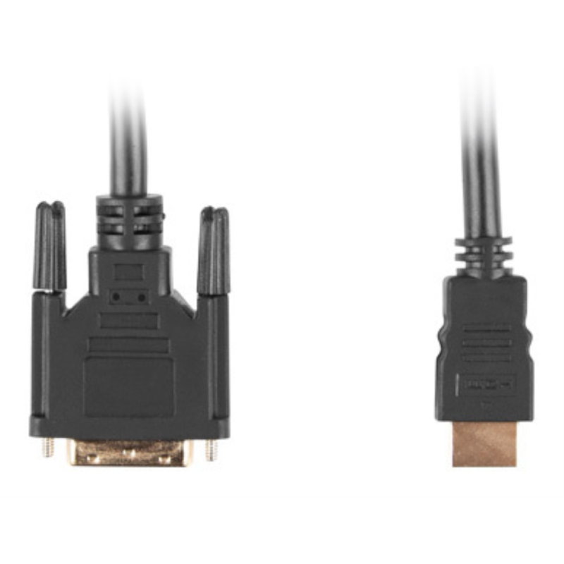 CABLE HDMI LANBERG MACHO DVI D 181 MACHO SINGLE LINK 05M NEGRO