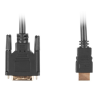 CABLE HDMI LANBERG MACHO DVI D 181 MACHO SINGLE LINK 05M NEGRO