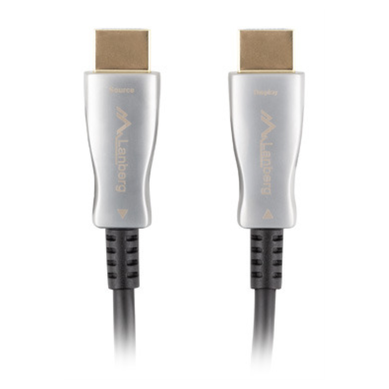 CABLE HDMI LANBERG M M V20 OPTICO AOC 80M NEGRO