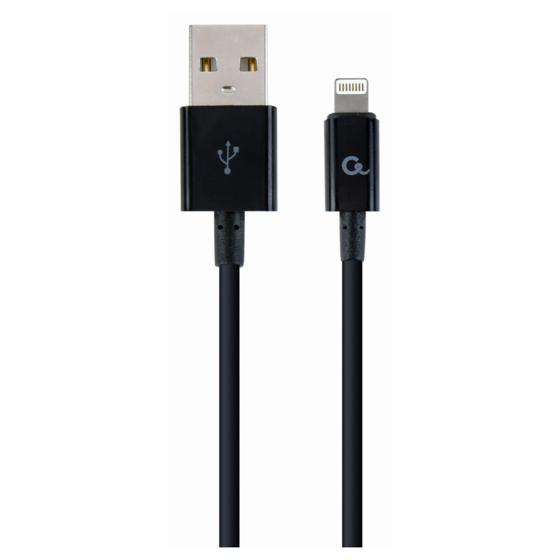 CABLE DE CARGA Y DATOS GEMBIRD DE 8 PINES 2M NEGRO