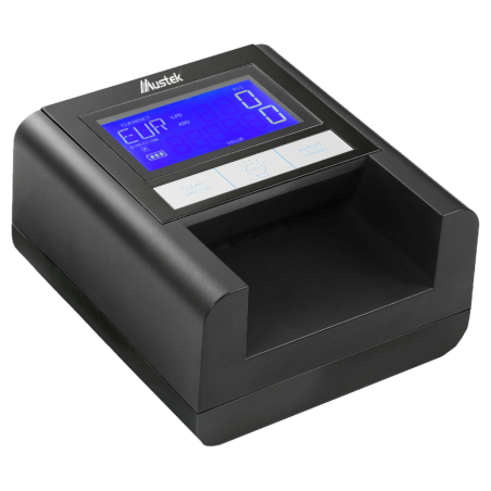 DETECTOR DE BILLETES FALSOS MUSTEK D9 MOTORIZADO
