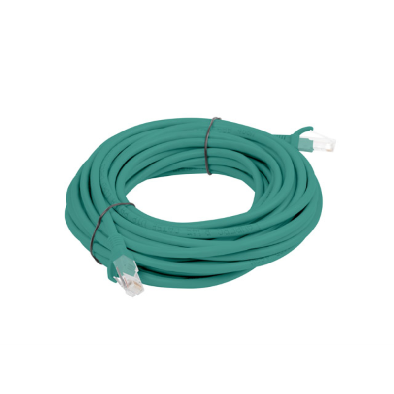 CABLE RED LANBERG LATIGUILLO CAT6 UTP 5M VERDE FLUKE PASSED
