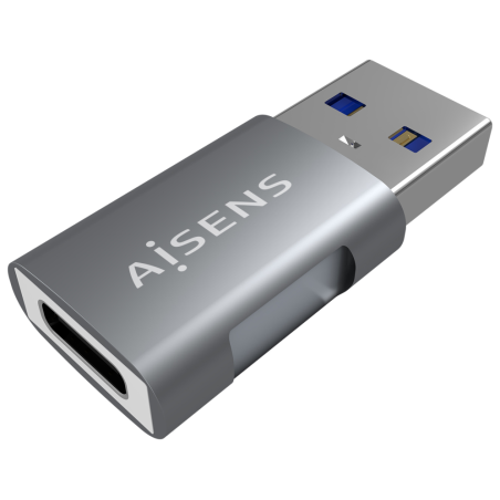 MINI ADAPTADOR AISENS USB 32 GEN2 10G 3A USB C H A M GRIS