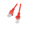CABLE RED LANBERG LATIGUILLO CAT6 UTP 10M ROJO FLUKE PASSED