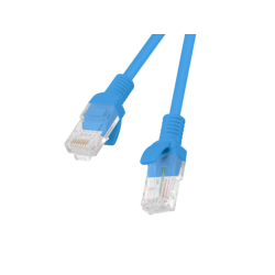 CABLE RED LANBERG LATIGUILLO CAT6 UTP 20M AZUL FLUKE PASSED
