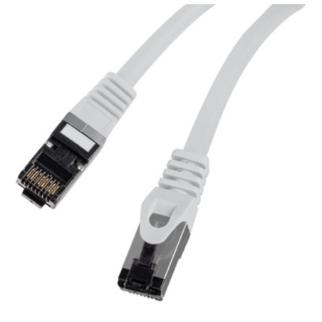 CABLE RED LANBERG LATIGUILLO CAT81 S FTP LSZH CU 025M GRIS FLUKE PASSED
