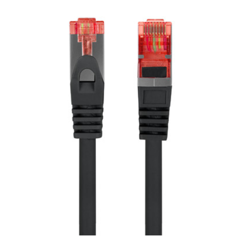 CABLE RED LANBERG LATIGUILLO CAT6 S FTP LSZH CU 15M NEGRO FLUKE PASSED