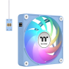 VENTILADOR MAGNETICO DE CAJA THERMALTAKE CT120 EX ARGB 3XVENT AZUL HYDRANGEA