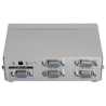 DUPLICADOR AISENS SVGA PARA 4 MONITORES CON ALIMENTACION