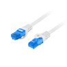 CABLE RED LANBERG LATIGUILLO CAT6A S FTP LSZH CCA 15M GRIS FLUKE PASSED