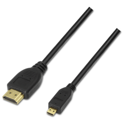 CABLE AISENS MICRO HDMI ALTA VELOCIDAD A M D M NEGRO 18M