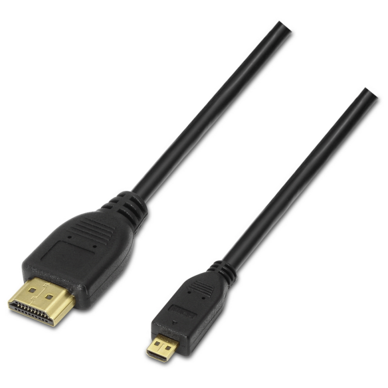 CABLE AISENS MICRO HDMI ALTA VELOCIDAD A M D M NEGRO 18M