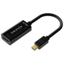 CONVERSOR AISENS MINI DISPLAYPORT V12 A HDMI V14 4K30HZ A H 15CM