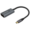 CABLE CONVERSOR AISENS ALUMINIO USB C A HDMI 4K60HZ GRIS 15CM