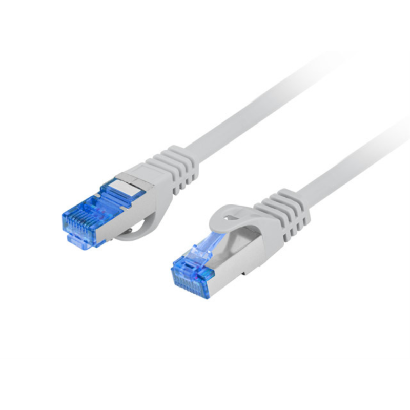 CABLE RED LANBERG LATIGUILLO CAT6A S FTP LSZH CCA 20M GRIS FLUKE PASSED