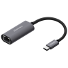 CABLE CONVERSOR AISENS USB31 GEN1 USB C A ETHERNET GIGABIT GRIS 15CM