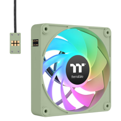 VENTILADOR INV MAGNETICO CAJA THERMALTAKE CT120 EX ARGB 3XVENT VERDE MATCHA
