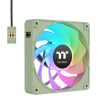 VENTILADOR INV MAGNETICO CAJA THERMALTAKE CT120 EX ARGB 3XVENT VERDE MATCHA