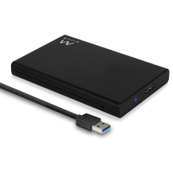 CARCASA HDD EWENT EW7044 25 NEGRA
