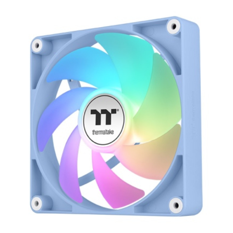 VENTILADOR CAJA THERMALTAKE CT120 ARGB 2XVENT AZUL HYDRANGEA