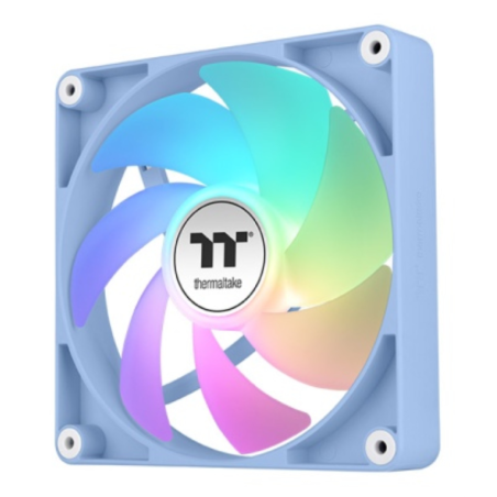 VENTILADOR CAJA THERMALTAKE CT120 ARGB 2XVENT AZUL HYDRANGEA