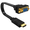 CABLE CONVERTIDOR EWENT HDMI MACHO VGA HEMBRA 020 METROS