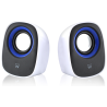 ALTAVOCES EWENT EW3513 20 5W RMS USB BLANCO NEGRO
