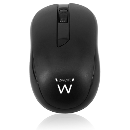 RATON INALAMBRICO EWENT OPTICO 1000 DPI NEGRO