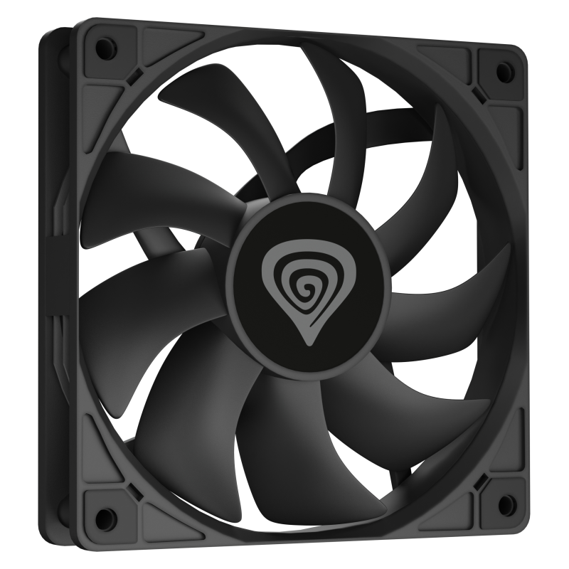 NATEC Oxal 120 Carcasa del ordenador Ventilador 12 cm Negro 1 piezas