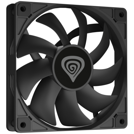 NATEC Oxal 120 Carcasa del ordenador Ventilador 12 cm Negro 1 piezas