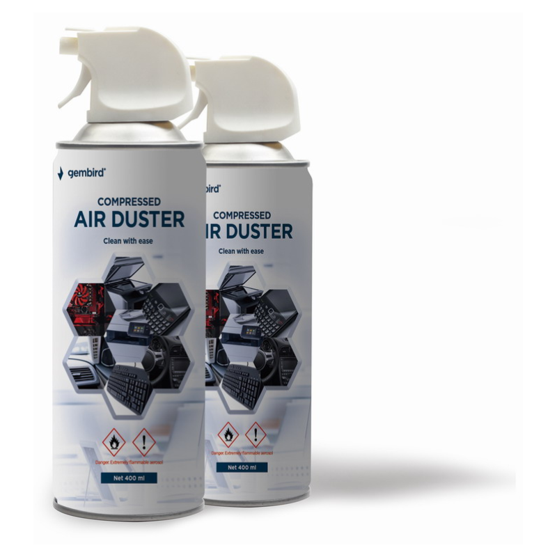 AIRE COMPRIMIDO GEMBIRD 400ML