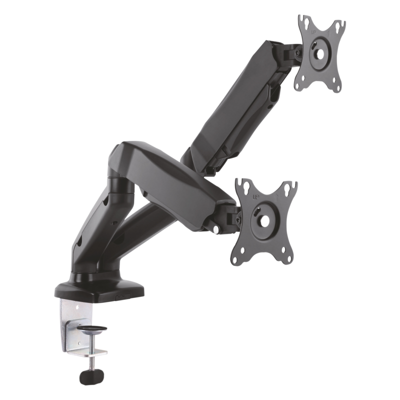SOPORTE MONITOR AISENS CONTRAPESO GIRATORIO INCLINABLE 2 BRZ 9KG 13 32 NEGRO