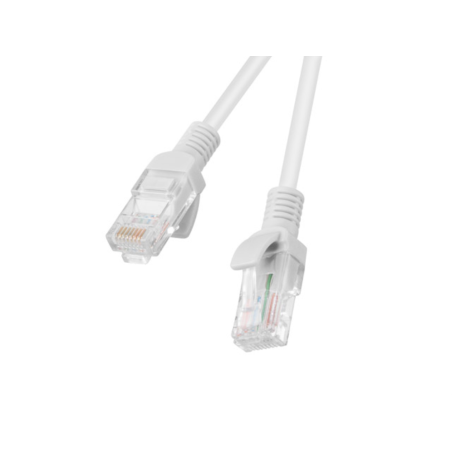 CABLE RED LANBERG LATIGUILLO CAT6 UTP 2M GRIS FLUKE PASSED
