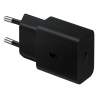 CARGADOR SAMSUNG USB C 15W BLACK CON CABLE